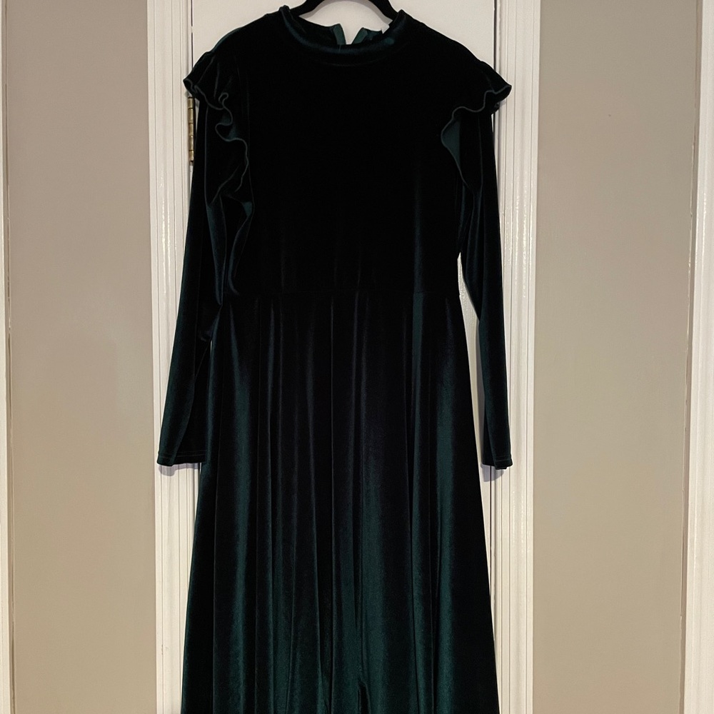 Velour Ivy City Holiday Dress